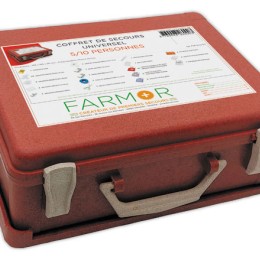 1 Coffret de secours "Universel" 5/10 personnes - Farmor
