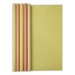 1 Carton de 30 Rouleaux de papier cadeau assortis 2 mx 70 cm