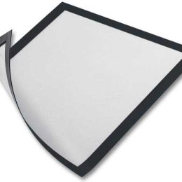 1 Lot de 5 Pochettes de signalisation cadre magnétique Magaframe-A4-cadre noir