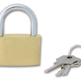 1 Cadenas à clé 40 mm