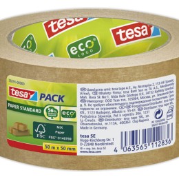 1 Ruban Tesapack papier kraft 50 m x 50 mm