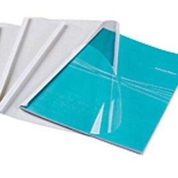 1 Boite de 100 Couvertures dos pré-encollé - dos 3 mm