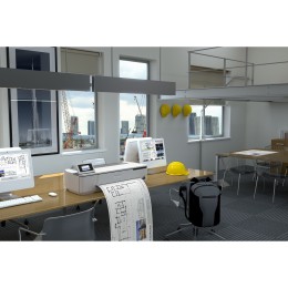 EPSON SureColor SC-T3100N 24inch large-format printer colour ink-jet Roll A1 61.0cm 2400x1200dpi Gigabit LAN Wi-Fi USB 3.0 Cutter