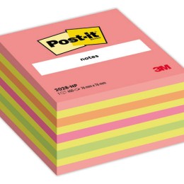 1 Bloc cube Post It Energie Intense 76x76 mm, 450 feuilles