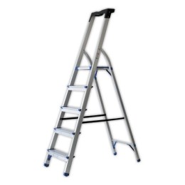 1 Escabeau pliant 5 marches en aluminiumPAVO