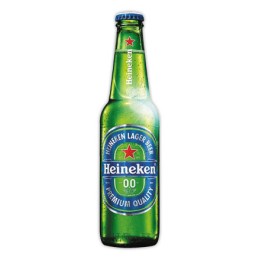 1 Carton de 24 bouteilles de bière blonde Heineken sans alcool - 33cl
