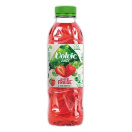 1 Pack de 12 Bouteilles eau VOLVIC Juicy arôme Fraise - 50 cl