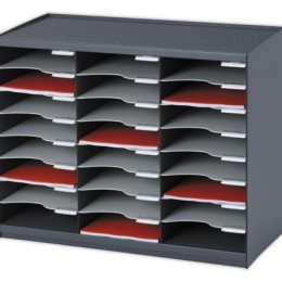 1 Trieur Evolution Paperflow 24 cases - gris