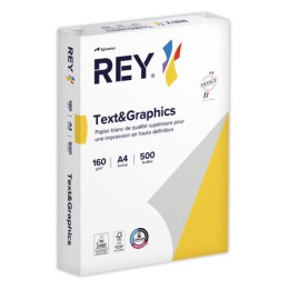 1 Ramette de 500 feuilles de papier blanc Text et Graphics  A4 160g