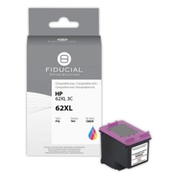 1 Cartouche Hp 62XL 3 couleurs compatible FIDUCIAL
