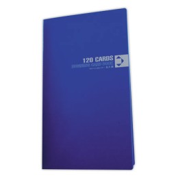 1 Porte-cartes de visites 120 cartes propyglass