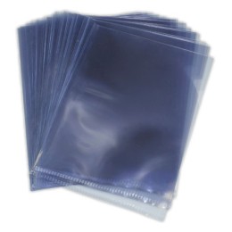 1 Boite de 100 Pochettes ouverture 2 côtés en PVC 15/100e