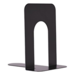 1 Serre-livres métal antidérapant noir