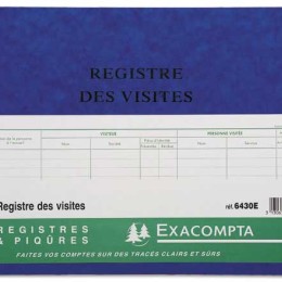 1 Registre visiteurs