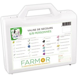 1 Valise de secours "Multirisques" 6/8 personnes FARMOR