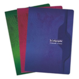1 Cahier agrafé Calligraphe 70G, A4, 5x5,96 pages