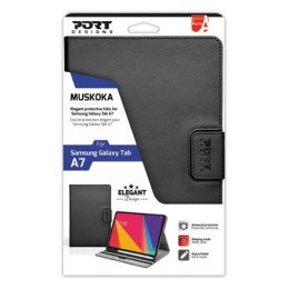 1 Coque de protection à rabat Muskoka pour Smsung A7 10.4" noire