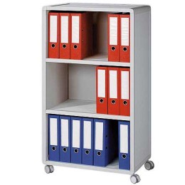 1 Bibliothèque mobile 3 niveaux