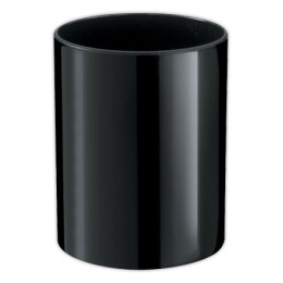 1 Pot à crayon en polypropylène noir