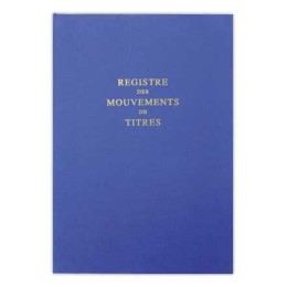 1 Registre des mouvements de titres