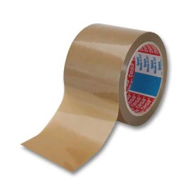 1 Rouleau d'adhésif d'emballage PVC grande largeur - 66 m x 75 mm