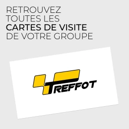 CARTE DE VISITE 90 X 55 MM RECTO-VERSO - TREFFOT