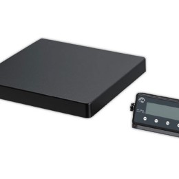 1 Pèse-colis électronique 300kg plateau acier XL 40x40 cm
