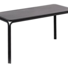 1 Lot de 2 bancs BISTRO métal noirs intérieurs etextérieurs montés