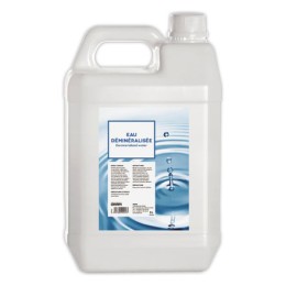 1 Bidon 5 litres d'eau déminéralisée