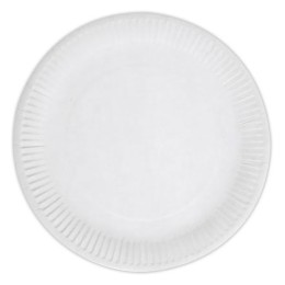 1 Lot de 100 Assiettes en carton - 23 cm de diamètre