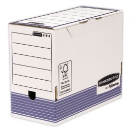 1 Lot de 10 Boîtes à archives automatiques Banker's box - Dos 15 cm