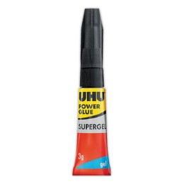 1 Colle cyanoacrylate gel super puissante UHU - 3g