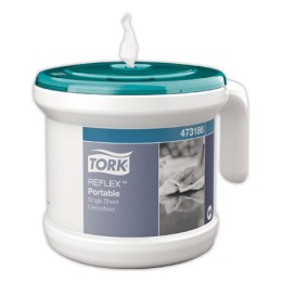 1 Distributeur Portable Tork Reflex avecsystème de dévidage central