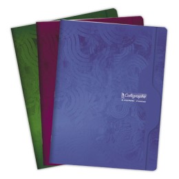 1 Cahier agrafé Calligraphe 70g, 24x32 cm,5x5,96 pages