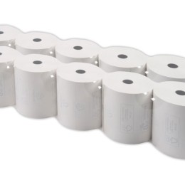 1 Lot de 10 Bobines de papier thermique 80 x 72 mmsans phenol