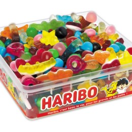 1 Bonbons HARIBO Happy box - 700 grammes