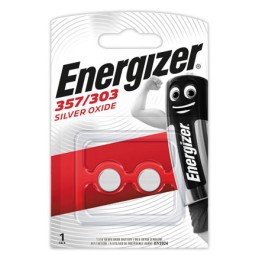 1 Blister de 2 Piles oxyde d'argent ENERGIZER SR44 /EPX76 (1,5V)