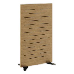 1 Cloison acoustique Hêtre H140cm montée