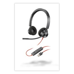 1 CASQUE FILAIRE HP POLY BLACKWIRE 3320 USB-A/C