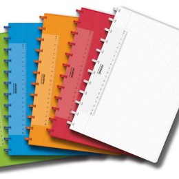 1 Cahier couverture polypro AD'OC, 4x8, 144 pages