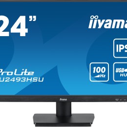 iiyama ProLite XU2493HSU-B6 écran plat de PC 61 cm (24") 1920 x 1080 pixels Full HD LED Noir