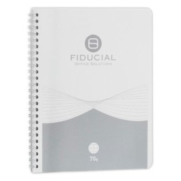 1 Cahier spirale FIDUCIAL 70g, 17 x22 cm,100 pages, 5x5