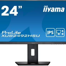 iiyama ProLite XUB2492HSU-B5 LED display 60,5 cm (23.8") 1920 x 1080 pixels Full HD Noir