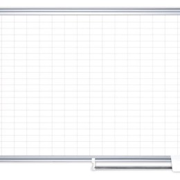 1 Planning magnétique Kanban 180 x 120 cm- Cases 50x25 mm