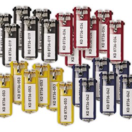 1 Sachet de 24 Porte-clé KEY CLIP - DURABLE 24 pièces