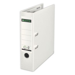 1 Classeur à levier LEITZ 180° - Dos 8 cm- Blanc