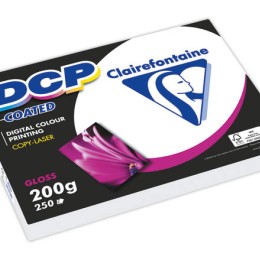 1 Ramette de 250 feuilles de papier blanc laser DCP Coated A4 200g
