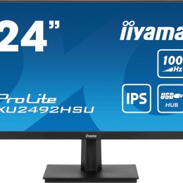 iiyama ProLite XU2492HSU-B6 écran plat de PC 60,5 cm (23.8") 1920 x 1080 pixels Full HD LED Noir