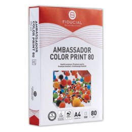 1 Ramette de papier blanc A4 80g AMBASSADOR COLOR PRINT FIDUCIAL