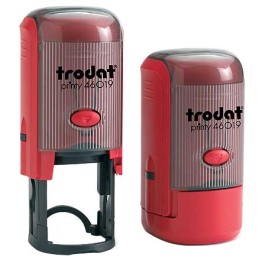 1 Timbre personnalisable Printy 46019  diam 18 mm - 4 lignes max.